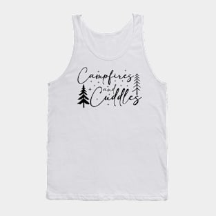 Campfires And Cuddles, Camping lover Tank Top